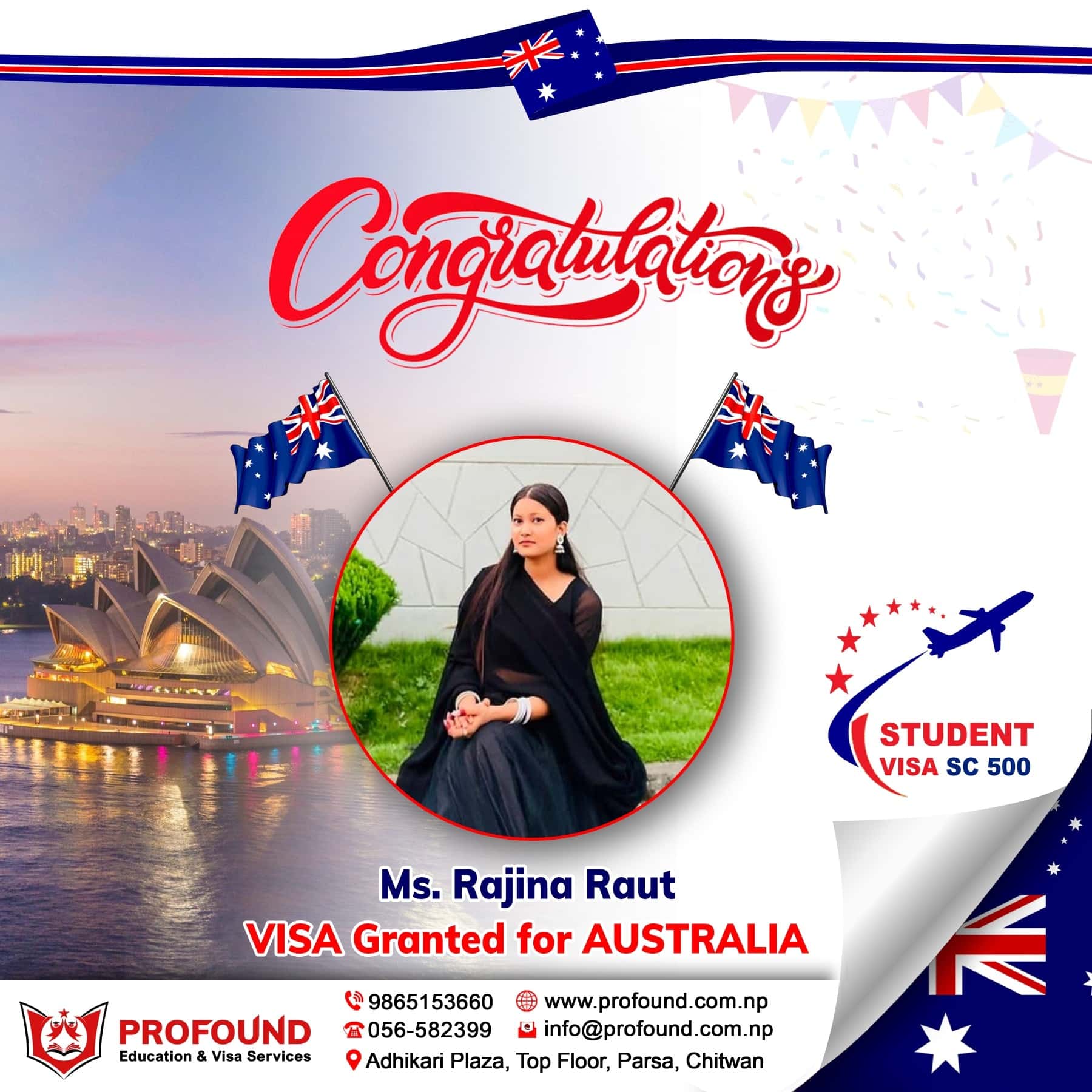 Ms. Rajina Raut